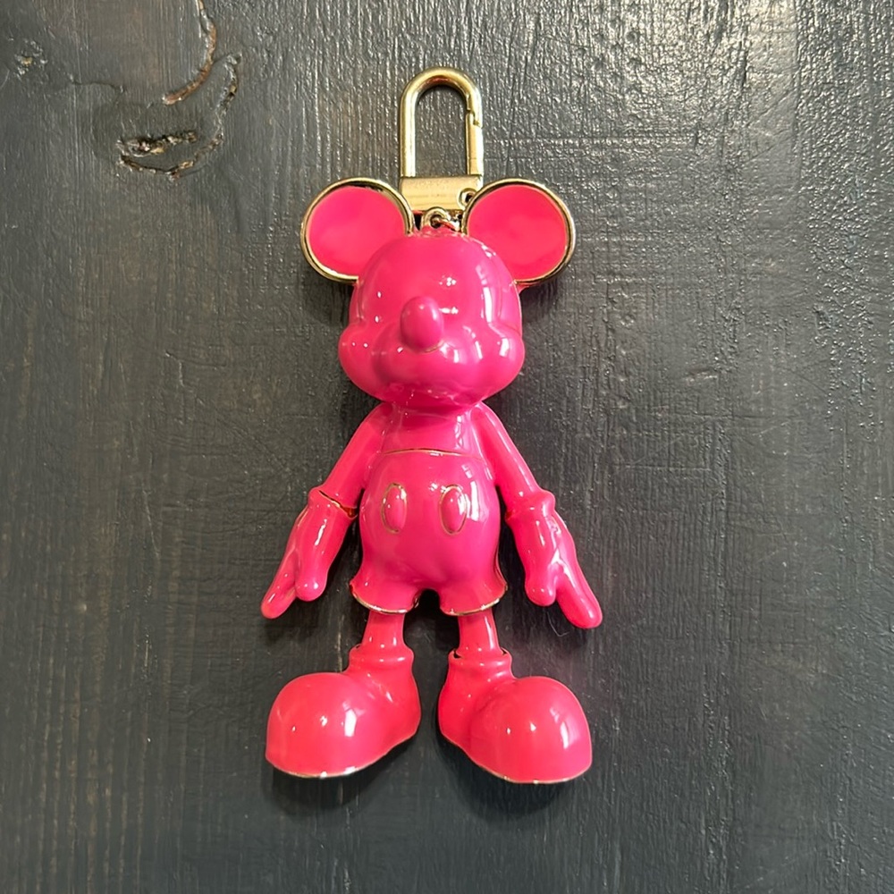 Pink Mickey Mouse bag charm from baublebar.